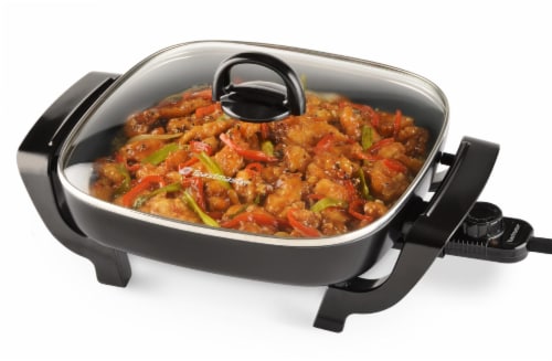 Select Brands Toastmaster Electric Skillet - Black Perspective: front