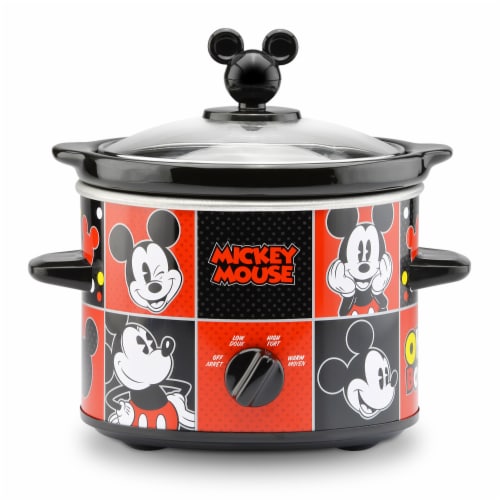 Select Brands Disney Mickey Mouse 2-Quart Slow Cooker Perspective: front