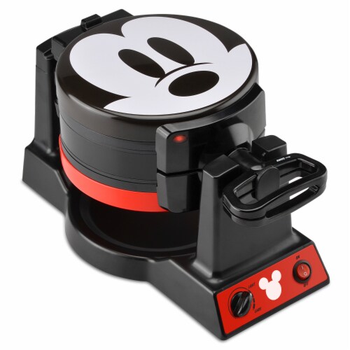 Select Brands Disney Mickey Mouse Double Flip Waffle Maker Perspective: front