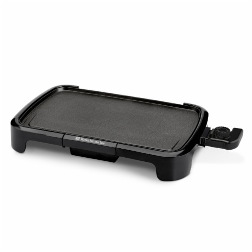 Toastmaster Nonstick Griddle 10" x 16" Black Perspective: front