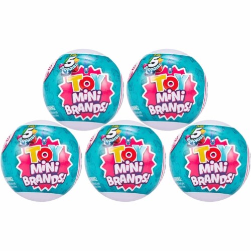 5 Surprise Toy Mini Brands Capsule 5pk Series 3 Miniature Bundle Zuru,  5-pack - Kroger