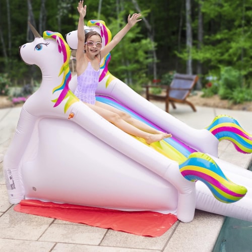 Giant inflatable pool slide shop