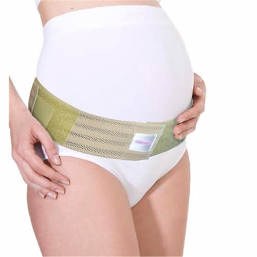Gabrialla  Maternity Light Support Belt&#44; Beige - Large Perspective: front