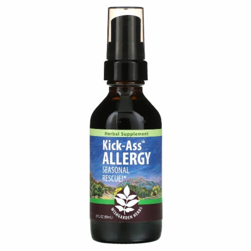 WishGarden Kick-Ass™ Allergy Supplement Spray Perspective: front
