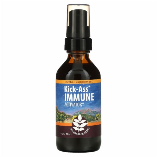 WishGarden Herbs Kick-Ass™ Immune Activator Perspective: front