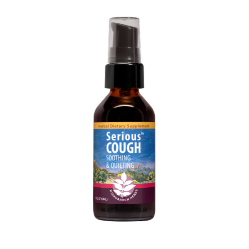 WishGarden Herbs Serious Cough Perspective: front
