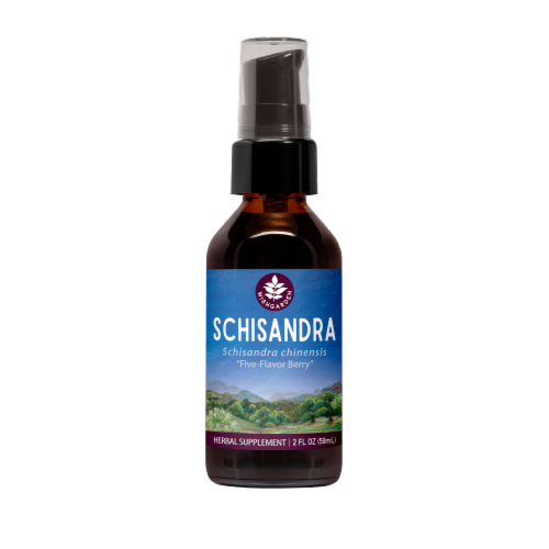 WishGarden Schisandra Herbal Supplement Perspective: front