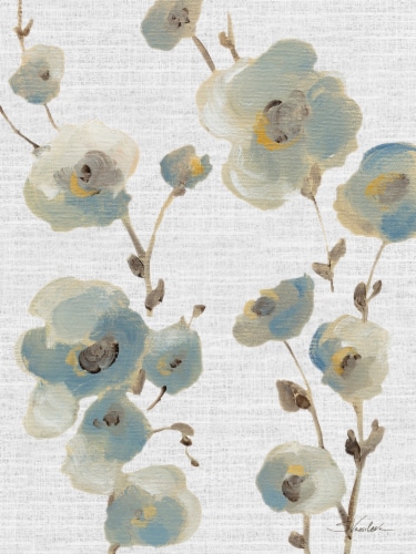 Crystal Art Gallery Pale Blue Branches Wall Art Perspective: front