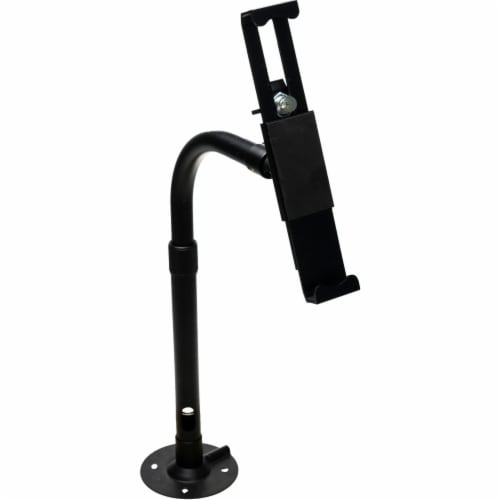 Height-Adjustable Tabletop Security Elbow Mount for 7-14 Inch Tablets Perspective: front