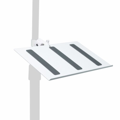 Adjustable Keyboard Stand Add-On for CTA Digital Tablet Floor Stands Perspective: front