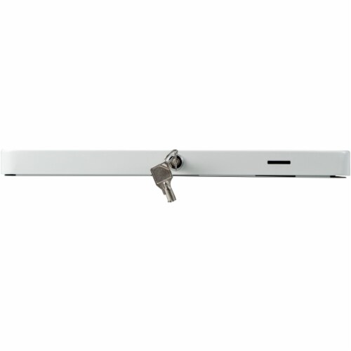 Premium Locking Wall Mount (White) Perspective: front