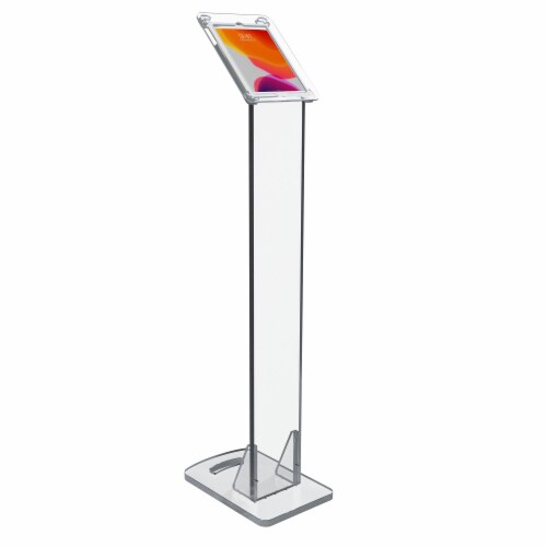 Premium Security Translucent Acrylic Stand Perspective: front