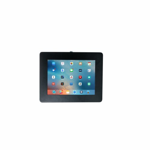 Premium Large Locking Wall Mount (Black) Perspective: front