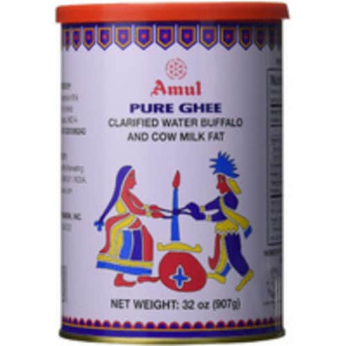 Amul Pure Ghee Export Can Perspective: front