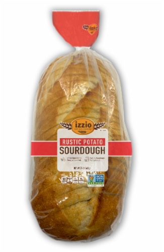 Izzio Artisan Bakery Rustic Potato Sourdough Perspective: front