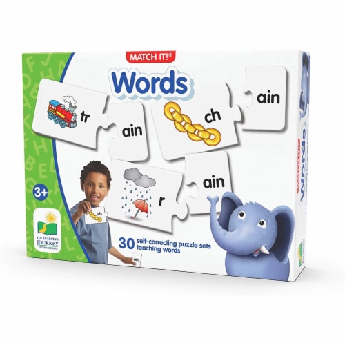 The Learning Journey Match It! Words Perspective: front