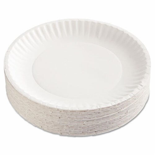 Paper Plates White 9 in. 1 Harris Teeter