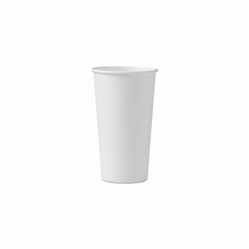Dillons Food Stores Solo Cup Polycoated Hot Paper Cups Oz White 600ct 1
