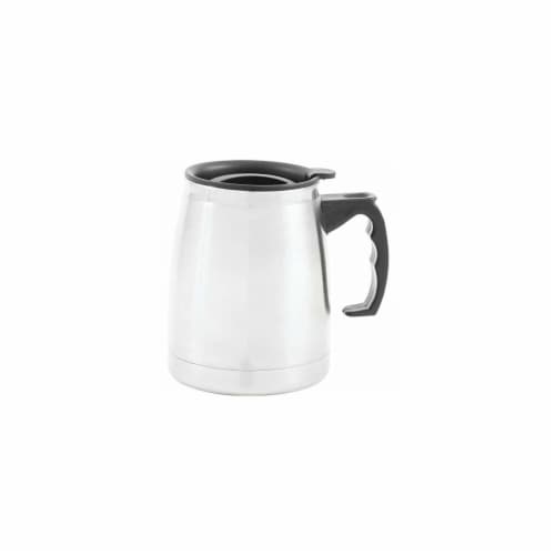 16oz Double Wall Stainless Steel Boat Mug Perspective: front