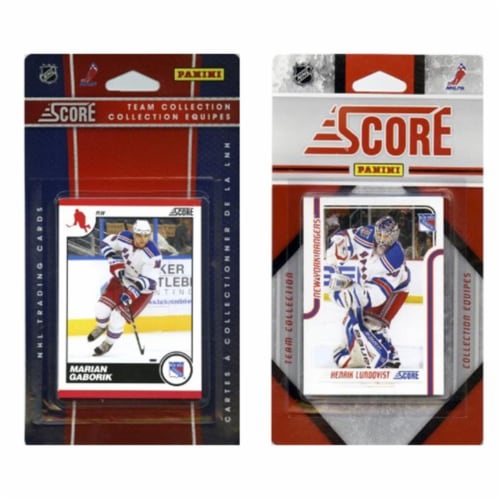 NHL New York Rangers Licensed Score 2 Team Sets, 1 Kroger