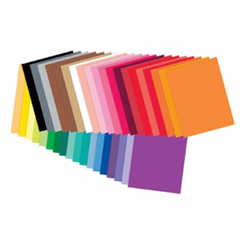 Sulphite Construction Paper black, 12 in. x 18 in., 50 sheets (pack of 6)