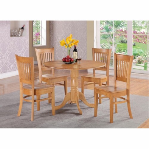Dublin round table with 2 drop leaves discount