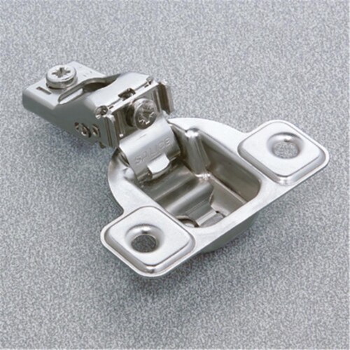 Salice Face Frame Overlay 2 Cam, Press-In Dowels - 0.38 in. Perspective: front