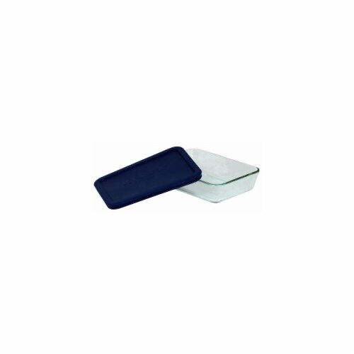 3 Cup Storage Plus Rectangular Dish WIth Plastic Cover   - Pack of 6 Perspective: front
