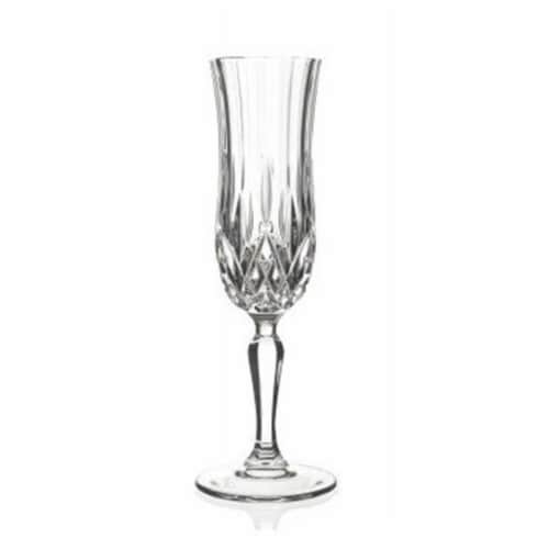 RCR Opera Crystal Champagne set of 6 Perspective: front