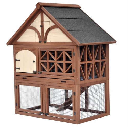 Tudor Rabbit Hutch Perspective: front
