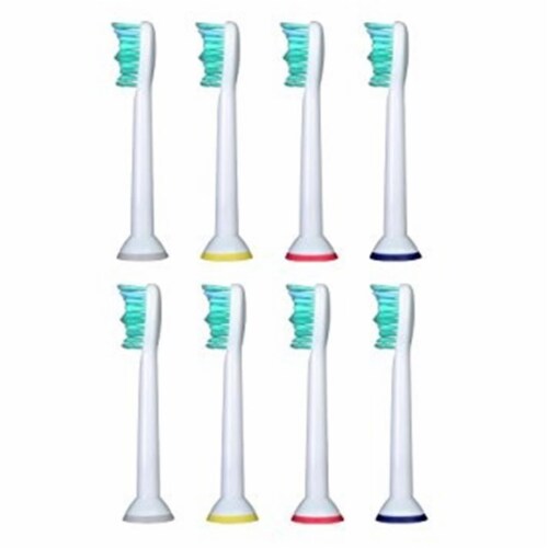 Replacement Tooth Brush Head, Pack of 8 Perspective: front