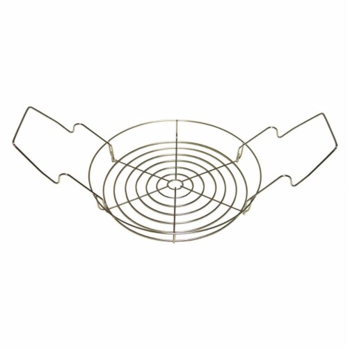Stainless Steel Canning Rack - Flat Perspective: front