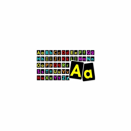 Big Letters A-Z Bulletin Board Perspective: front