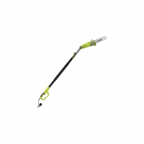 10 in. Multi-Angle Electric Telescoping Pole Chain Saw, Camo Perspective: front