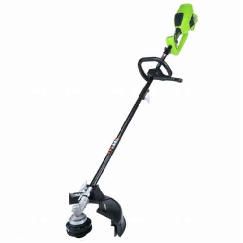 40V Gmax Digipro Brushless Power Head Plus String Trimmer Perspective: front