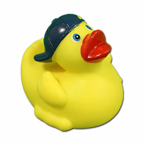 Assurance Cool Feeling Rubber Duck Toy Perspective: front