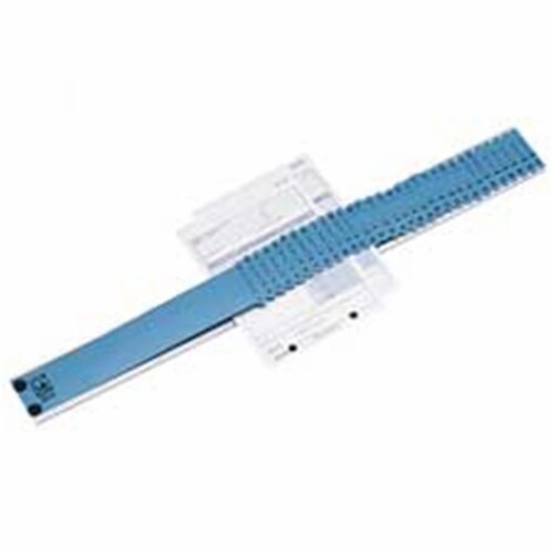C-Line Products- Inc.  All-Purpose Sorter- 2-.50in.x23-.50in.x.75in.- Sky Blue-Platinum Perspective: front