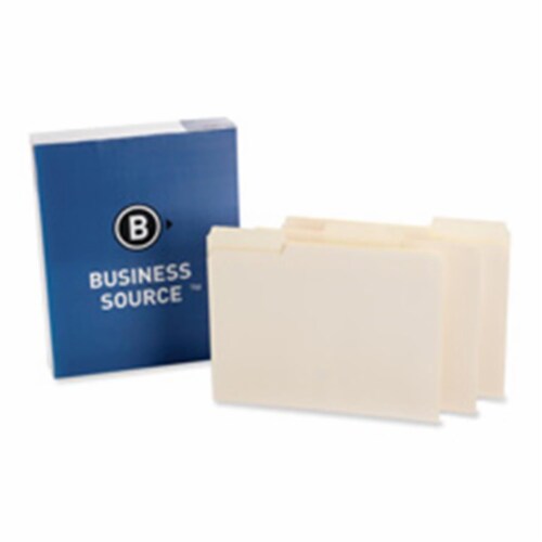 Interior File Folders- .33 Cut Assorted- Legal- Manila Perspective: front