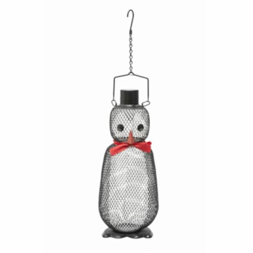 No & No Penguin Bird Feeder Perspective: front