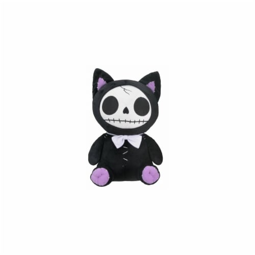 Black Mao-Mao Plush, C-12 Perspective: front