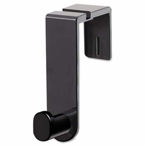 Plastic Coat Hook, 1-Hook, 1.75 x 5.25 x 4, Black Plastic Coat Hook, 1-Hook, 1.75 x 5.25 x 4, Black