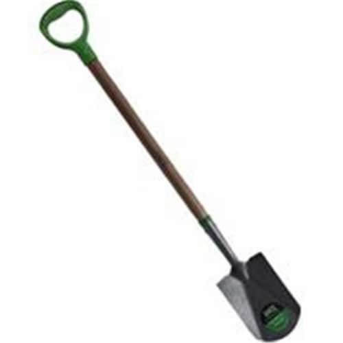 Floral Garden Spade With Poly D-Grip Handle  Pink Perspective: front