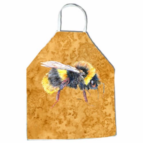 27 H x 31 W in. Bee on Gold Apron Perspective: front