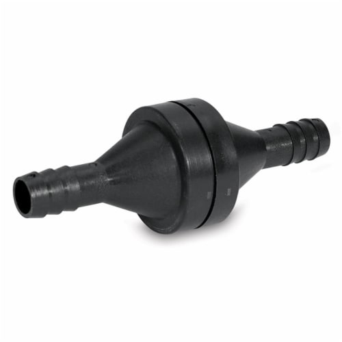 In Line Check Valve - 0.5 in. Barbs Perspective: front
