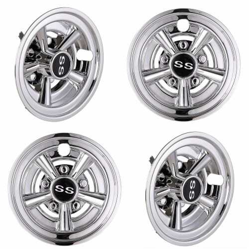 Ss golf cart hub caps online