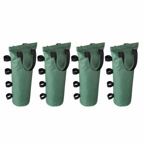 4 Pcs 18 Monoshock Weight Sand Bag for Outdoor Pop Up Canopy Tent Shelter Garden Perspective: front