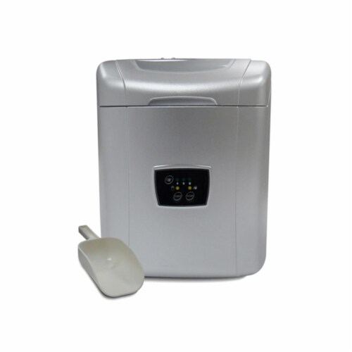 Vinotemp VT-ICEMP25 Portable Ice Maker - Grey Perspective: front