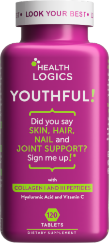 Health Logics Supreme Collagen Tablets Perspective: front