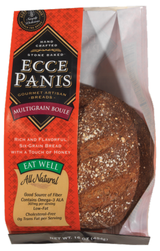 Ecce Panis All Natural Multigrain Boule Perspective: front