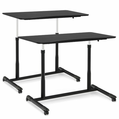 Sit to stand rolling desk hotsell